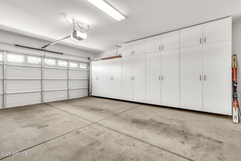 2 car extended garage and storage