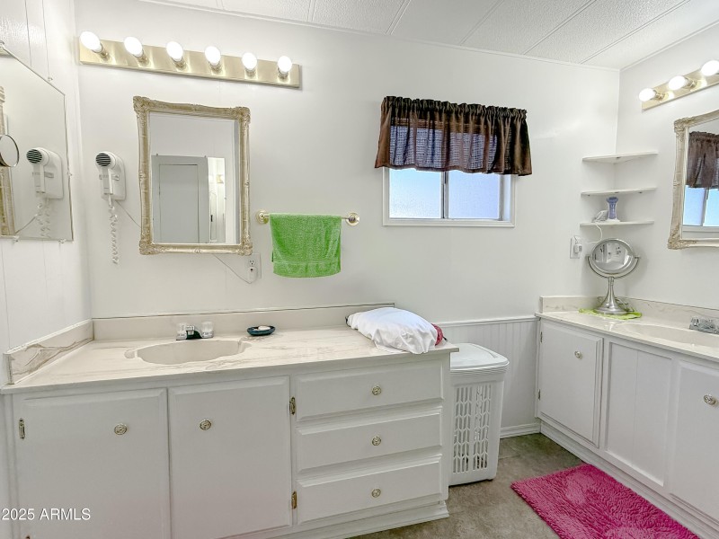 Primary Bathroom 2 vanities