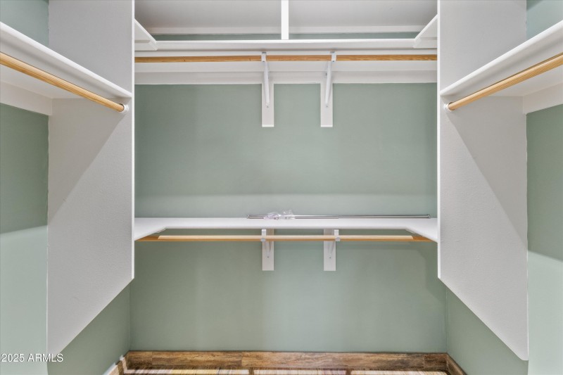 Walk-in Closets Throughout