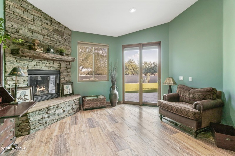Cozy Sitting Room in Primary Bedroom