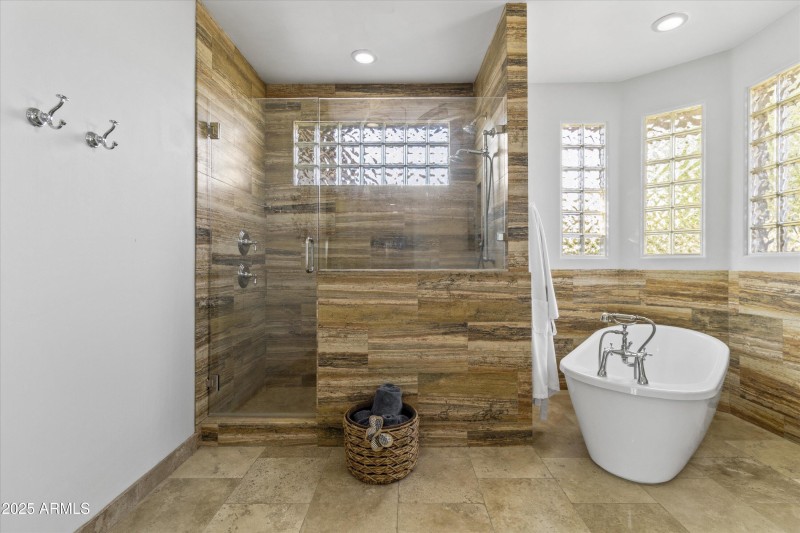 Spa-like Walk-in Shower