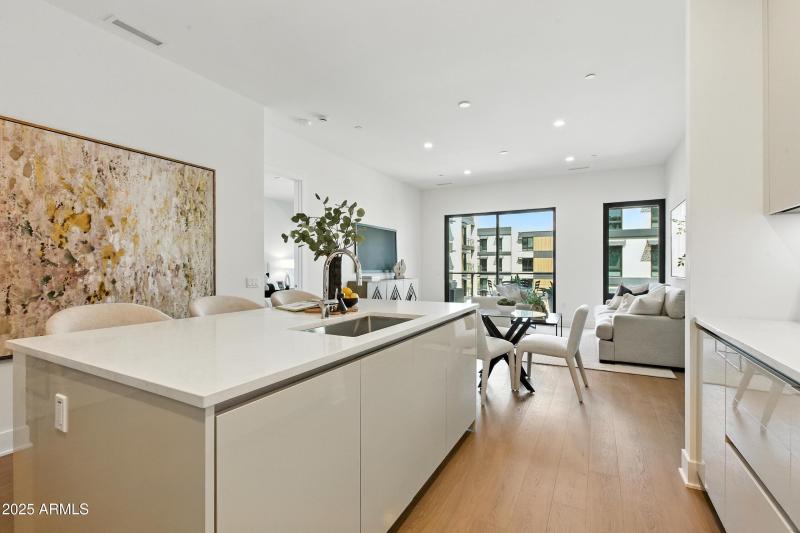 Kitchen to Living Space