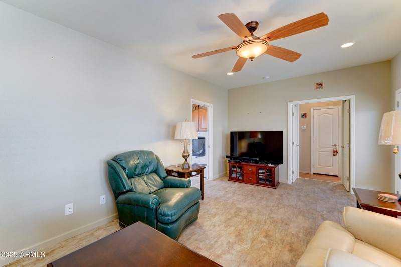 Overnight guests have a private space