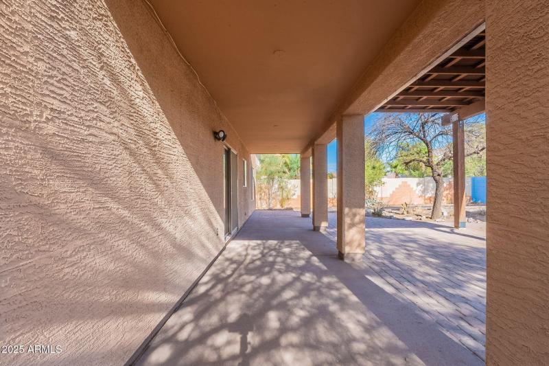 Extended Covered Back Patio