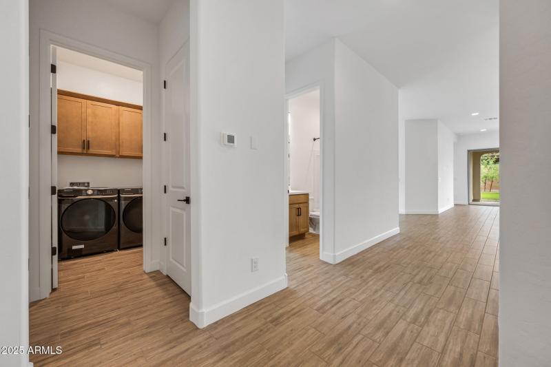 Hall to Laundry & Bathrooms 2