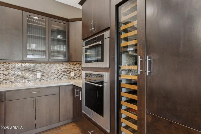 SS Appliances + Wine Refrigerator