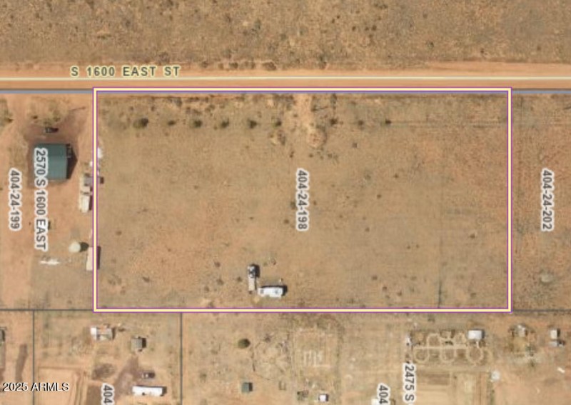 Plat Map of Lot Lines