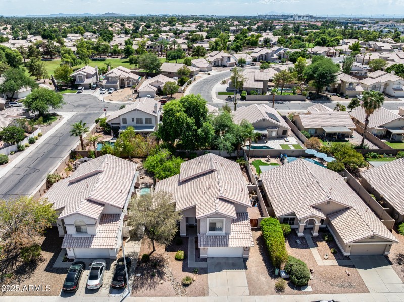 Aerial View of Home