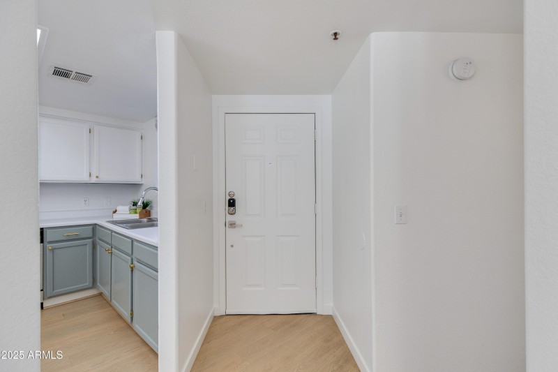 Front Entry and Kitchen