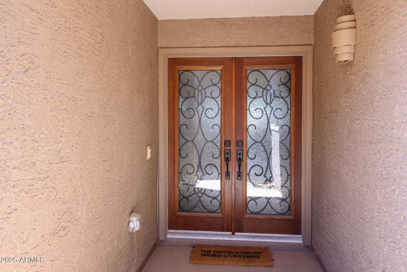 Front Double Doors