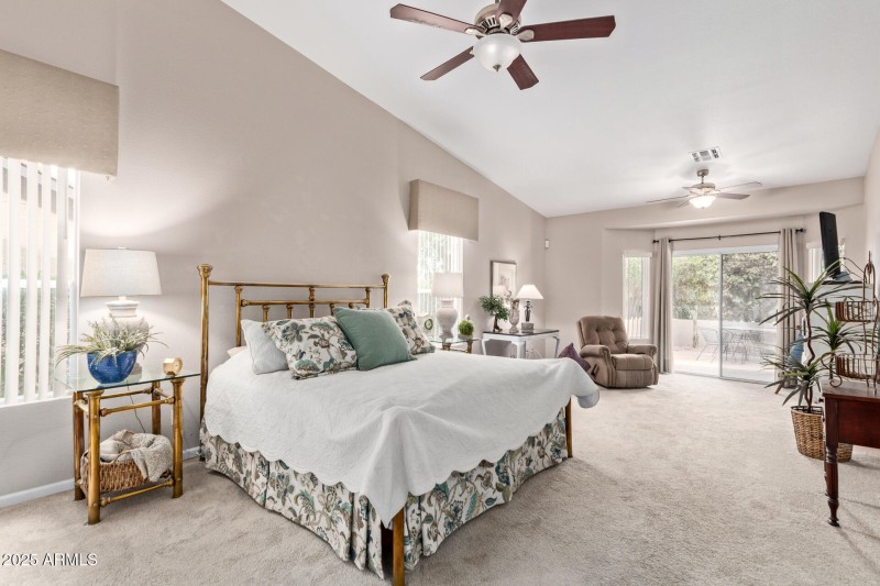 Primary bdrm & sitting area