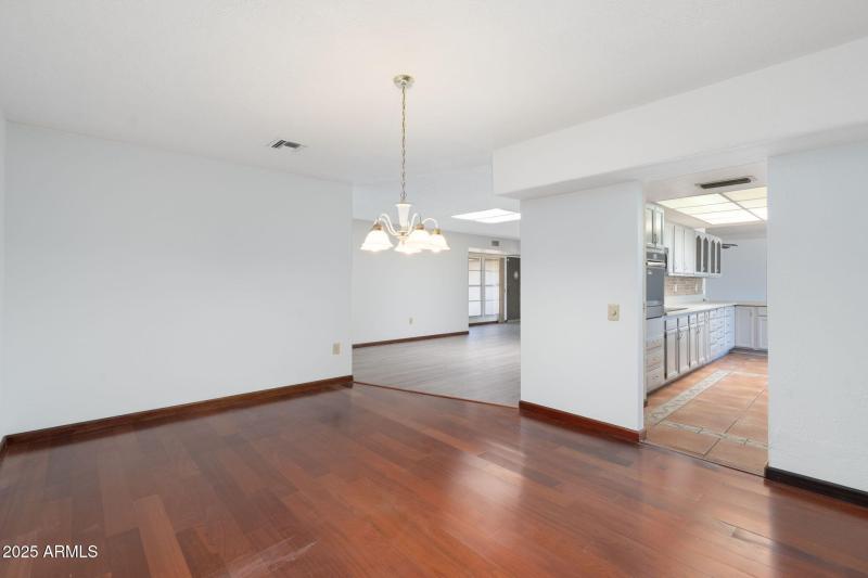 Dining Facing Living