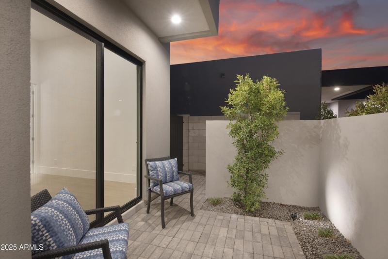 Private Patio Retreat