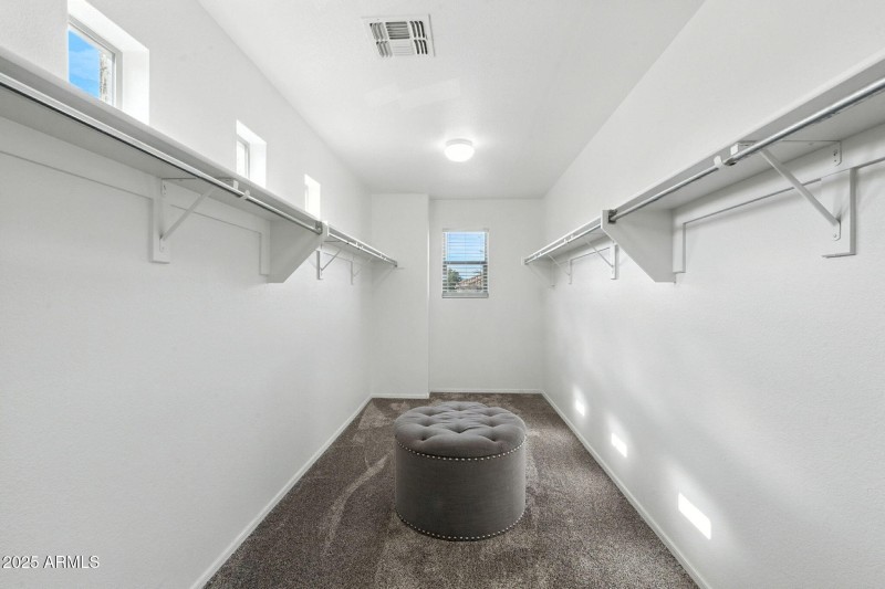 Primary Walk in Closet