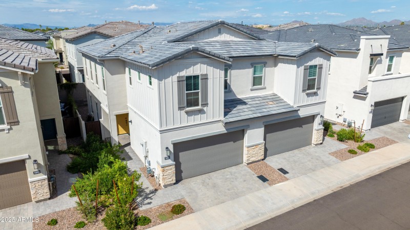 Arial Front of House