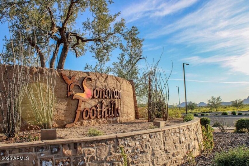 Sonoran Foothills Community Sign