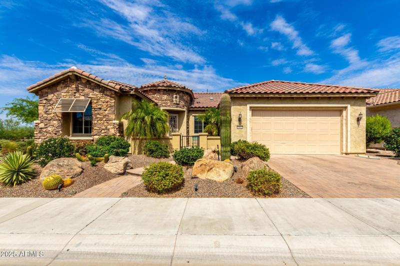 Front view from the East