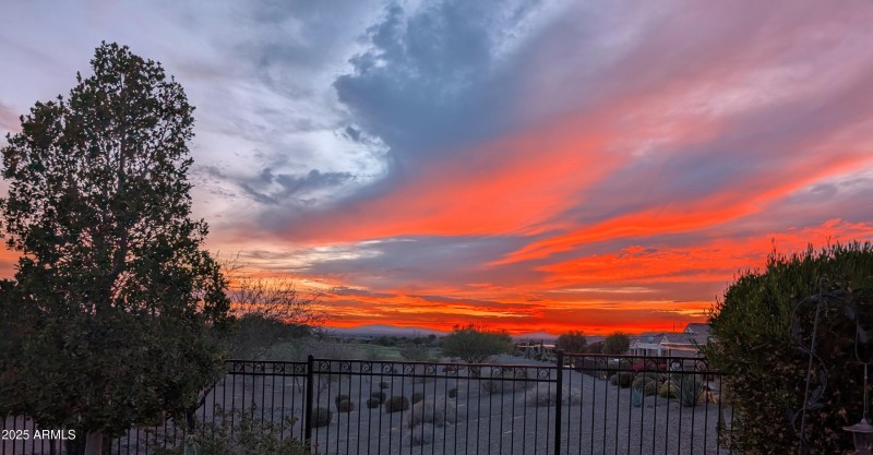 Views to west (Photos from seller)