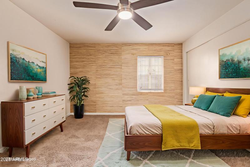 MASTER-1 - Bedroom - Mid-Century Modern