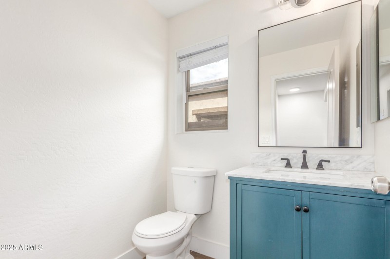 downstairs powder bath