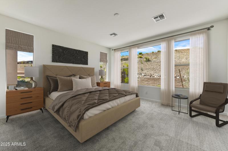 015_Virtually Staged Primary Bed