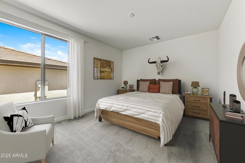 021_Virtually Staged Guest Bed