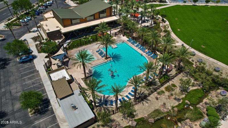 Eastmark Community Pool - Drone