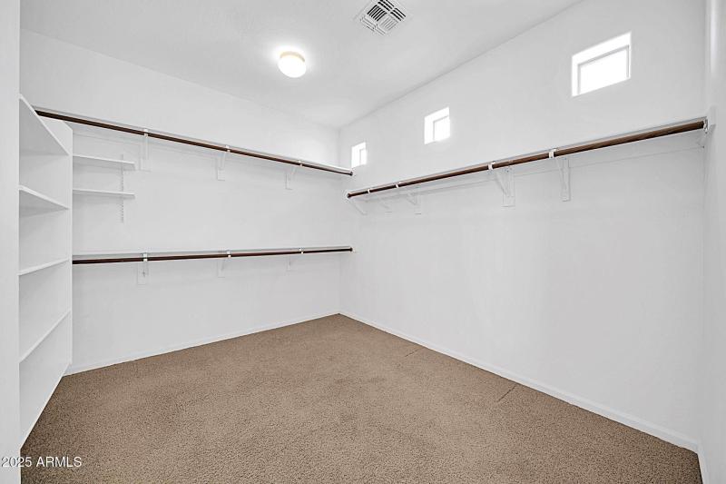 Primary Walk-in Closet