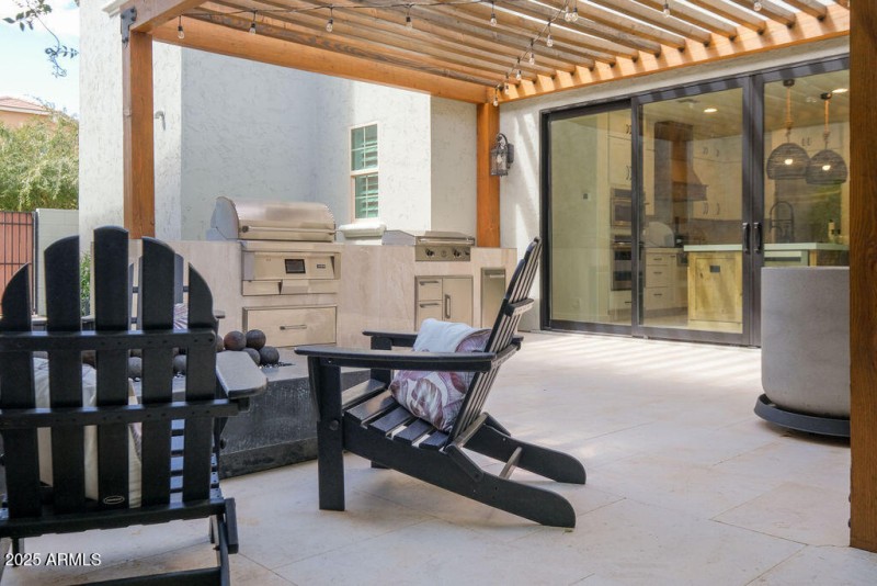 Black Wood Pella Dual Slider