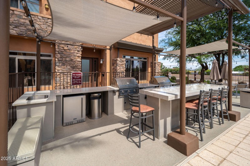 Community Grill Area