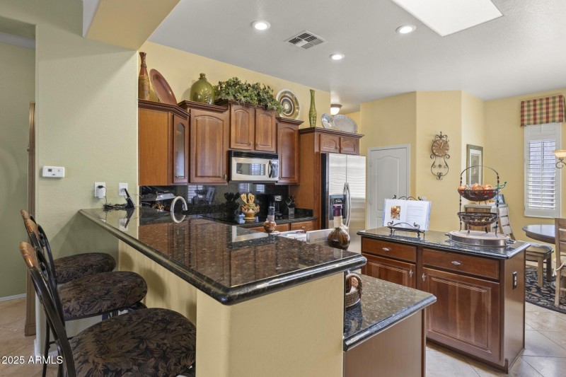 Stylish Kitchen with Breakfast Bar