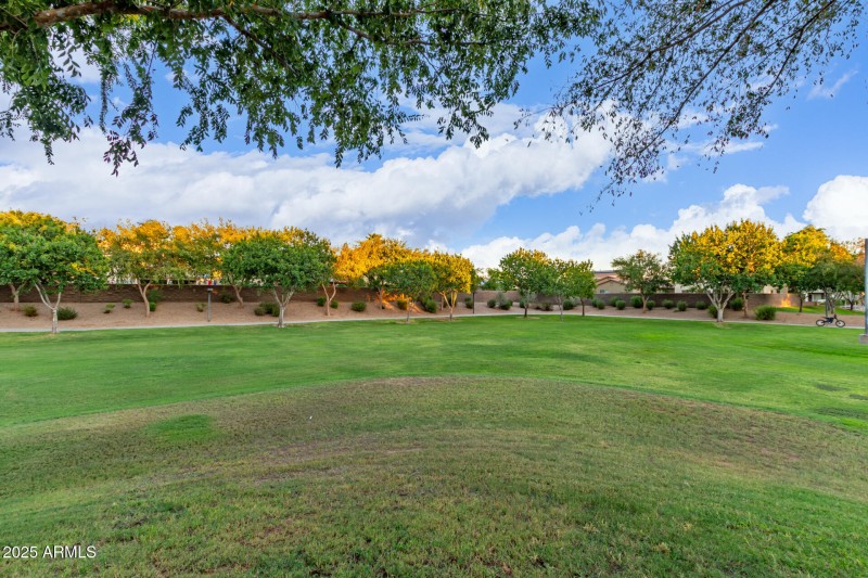 Simply right across the street.