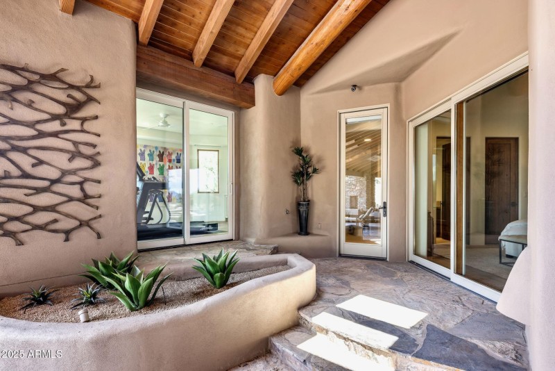 Exterior Entrance to Exercise Room