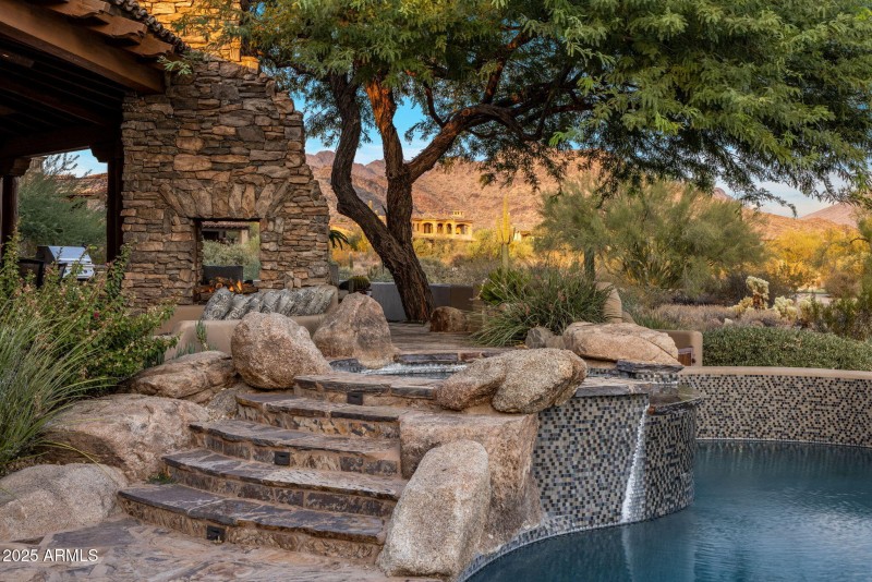 Backyard at Twilight