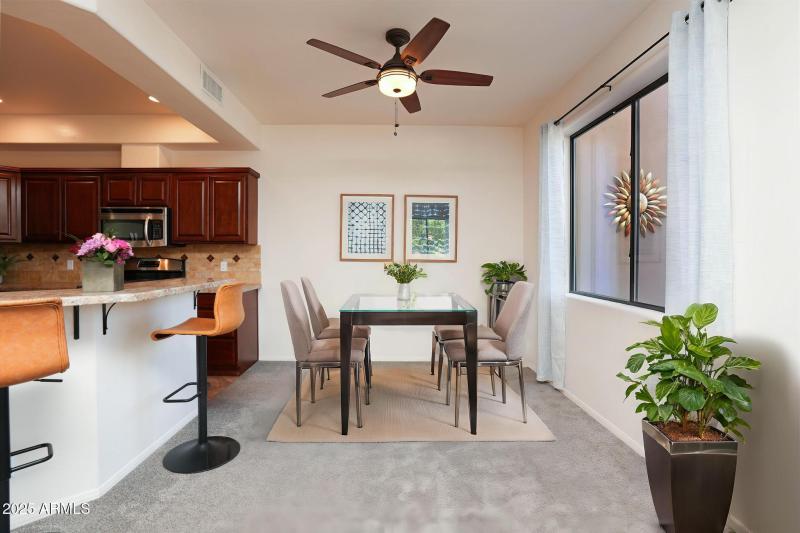 Virtually Staged Dining