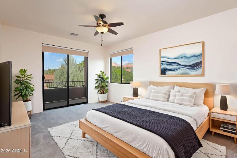 Virtually Staged Upstairs Guest