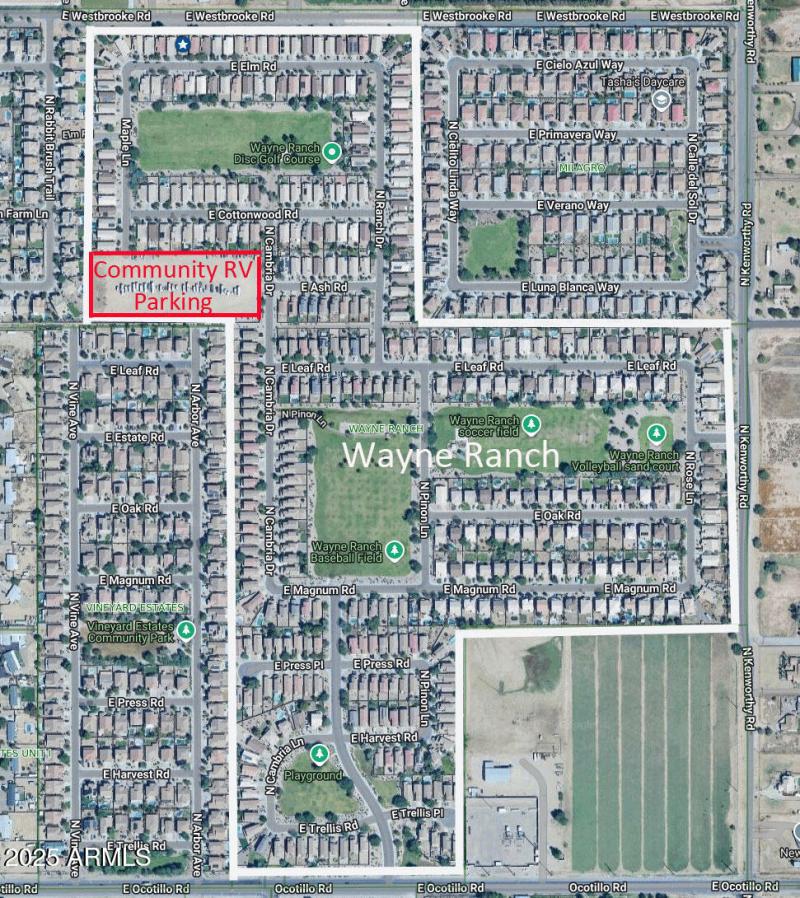 Wayne's Ranch Community RV Parking!