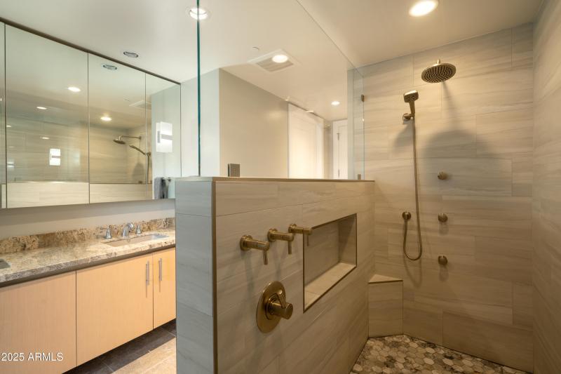 Primary Custom Bath Upgraded Shower