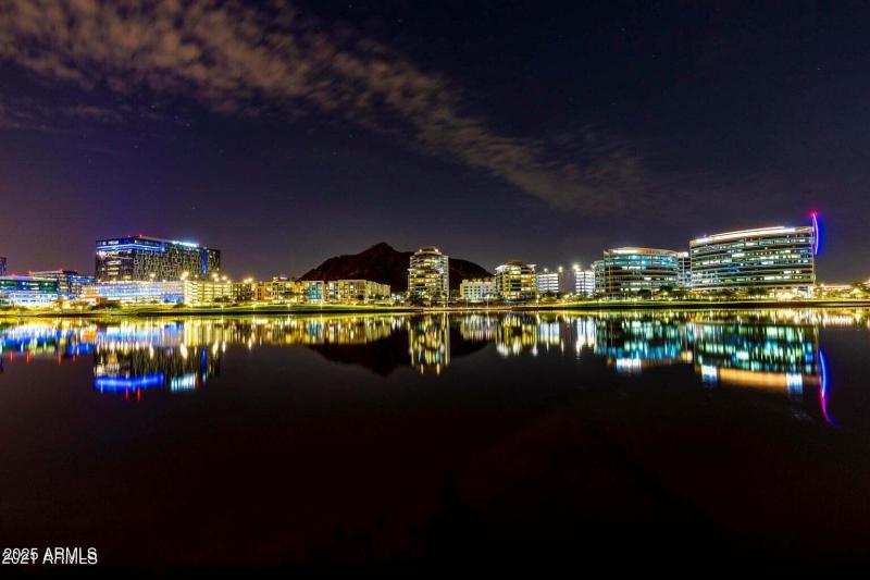 Night View of Bridgeview at Hayden Ferry