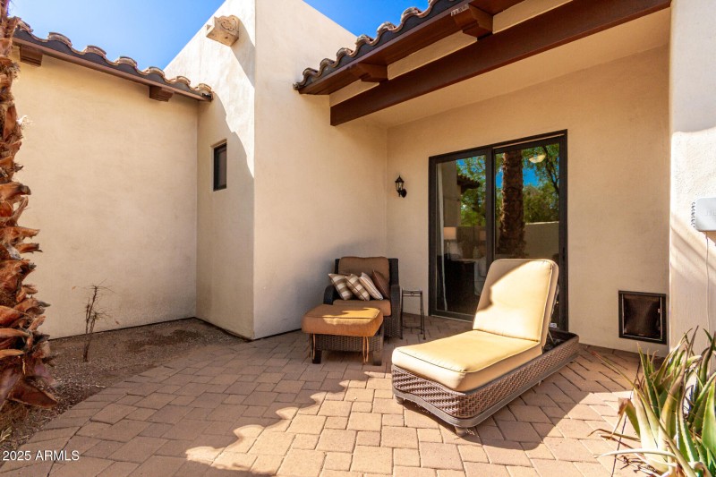 Exercise/Game Room Patio
