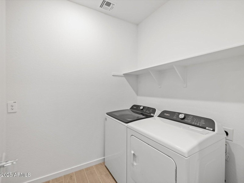 Included Washer & Dryer