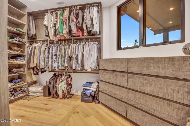 walk in closet in primary