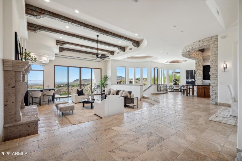 Foyer to Living Room