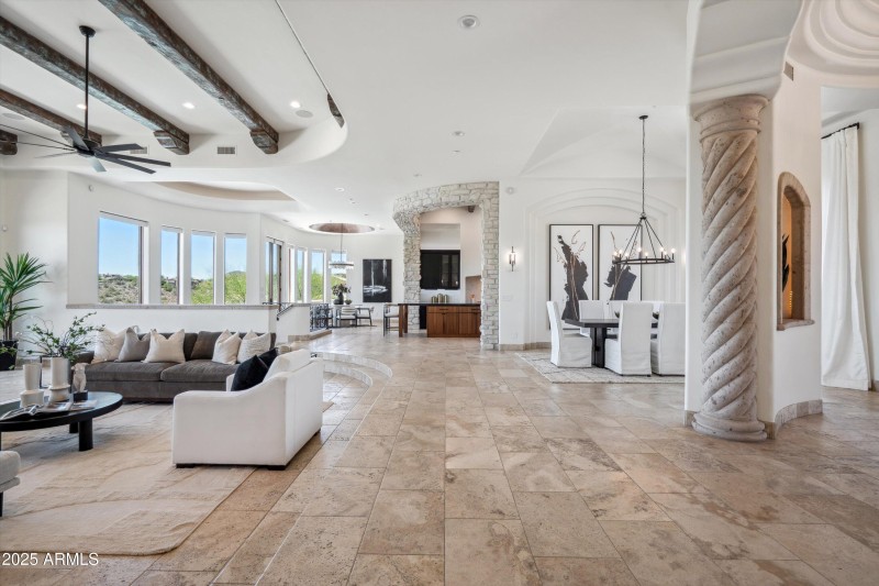 Foyer to Living Room