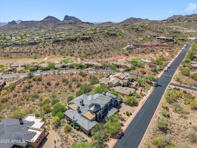 Aerial Mountain View