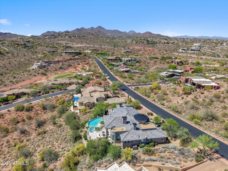 Aerial Mountain View