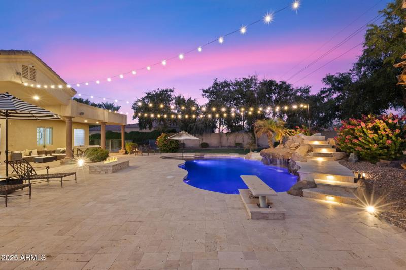 Diving Board Twilight