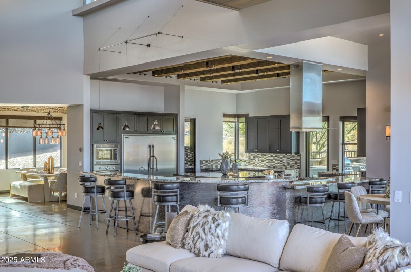 From Family Rm toward Kitchen