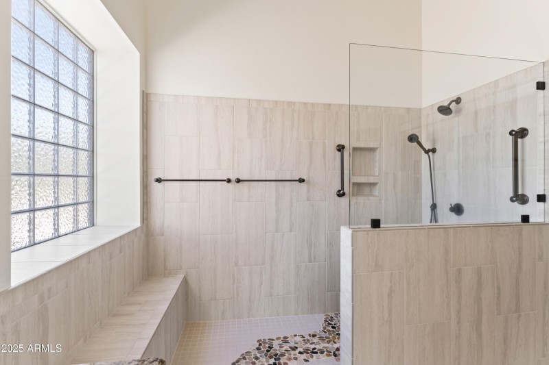 REMODELED WALK-IN SHOWER