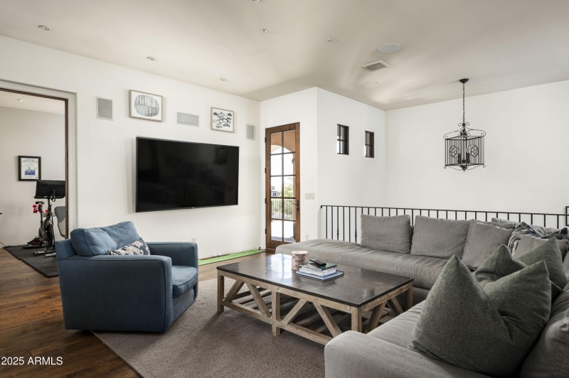 Upstairs family room